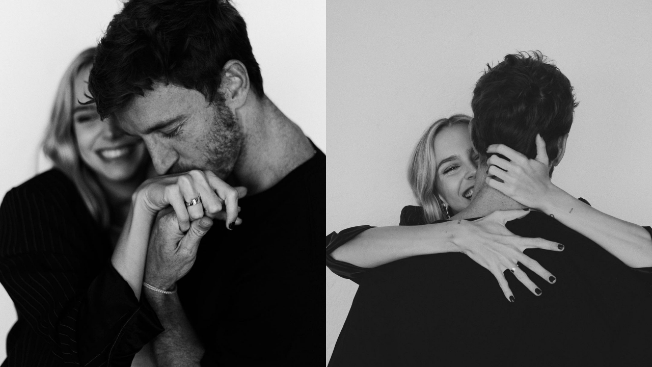 Isa Scherer é surpreendida com pedido de casamento em seu aniversário