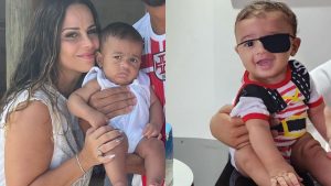 "Meu piratinha": Viviane Araújo comemora 5º 'mêsversário' do filho, Joaquim