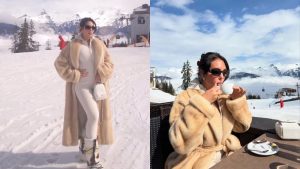 Georgina Rodríguez publica fotos de viagem e revela looks poderosos em meio à neve