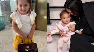 Fashionistas: Maria Flor e Mavie explodem fofurômetro com bolsas de grife de valores altíssimos